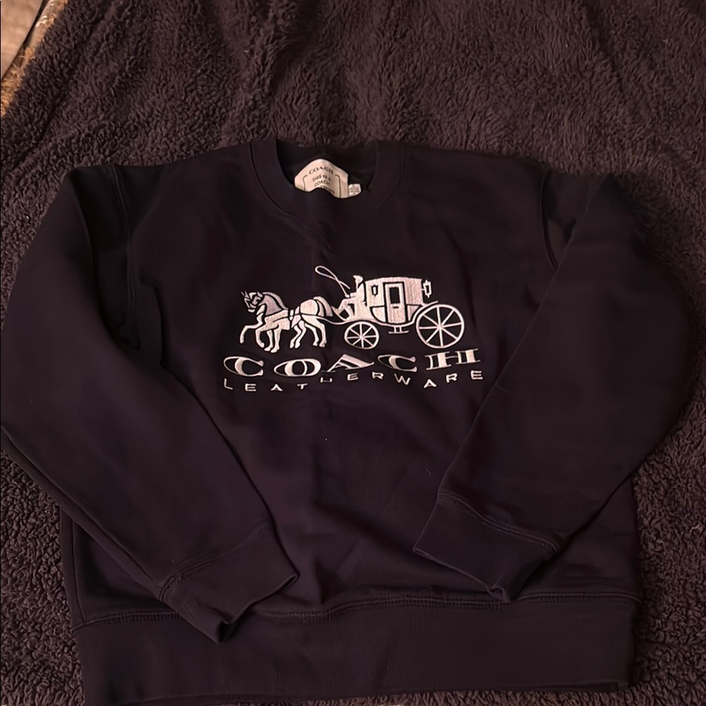 Coach Men's Black Sweater